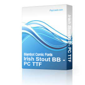 Irish Stout BB - PC TTF
