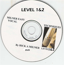 MILNER EASY VOCAL TECHNIQUES Level 1&2