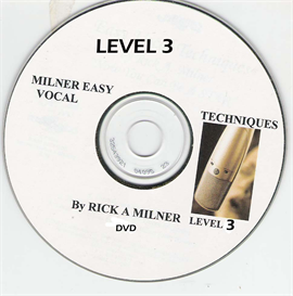 MILNER EASY VOCAL TECHNIQUES Level 3