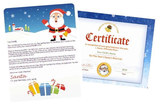 Christmas Voucher <strong>Template</strong> Rustic <strong>Santa</strong> Sticks Christmas ... Santa gift certificate template