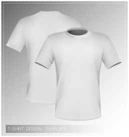 Vectorlib RF (Standard License): Vector illustration. T-shirt design template (front & back).
