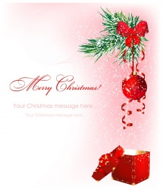 Vectorlib RF (Standard License): Christmas snowy background