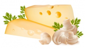 Vectorlib RF (Standard License): Cheese with mushrooms and parsley