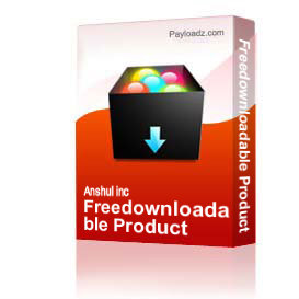 freedownloadable product
