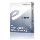 1991 Jeep Cherokee XJ Repair Service Manual
