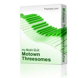Motown Threesomes solution