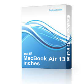 MacBook Air 13 inches