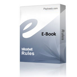 Rules & Agreements Podcast Jan. 2011