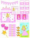 Princess Party Printables- Pink Princess