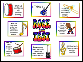 Rock the Test Bulletin Board Kit