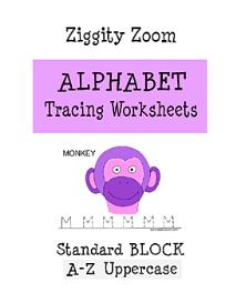 Alphabet Tracing Printable Workbook Uppercase Letters