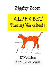 Alphabet Tracing Printable Workbook D'Nealian Lowercase Letters