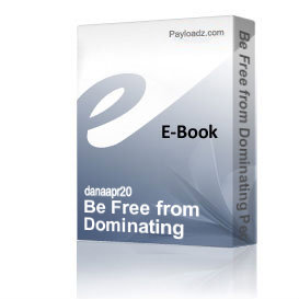 Be Free from Dominating People Subliminal Mp3
