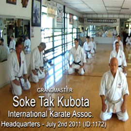 Download the Special Interest Movies and Videos | Soke Tak Kubota Karate Class DOWNLOAD