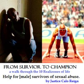 Survivor to Champion: Help for [male] survivors of sexual abuse (Value $75)