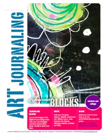artJOURNALING daily FREE digital kit JULY 2011