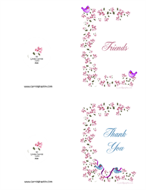 Birdieland  Card