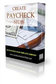 Unlimited Paycheck Stub Templates