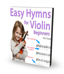 Ten Easy Hymns Collection For Violin - Sacred Sheet Music