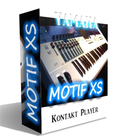 YAMAHA MOTIF XS 8 SOUND KIT  FOR KONTAKT NKI