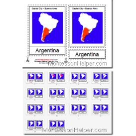 Montessori Materials South America, Age 3 to 6