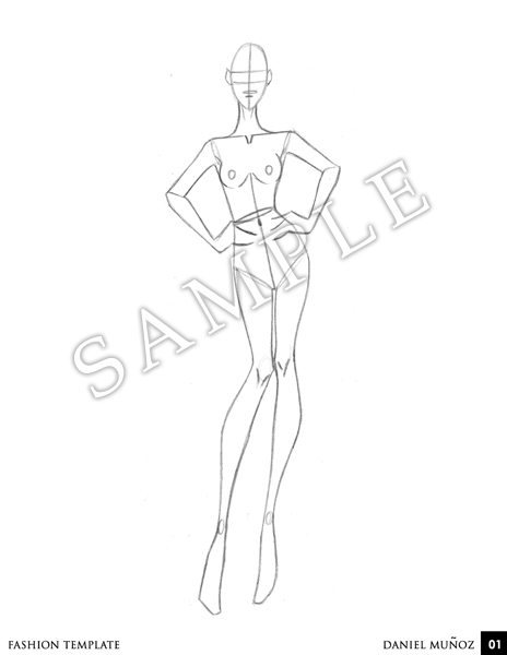 Fashion Sketch Templates
