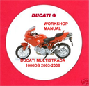 DUCATI MULTISTRADA 1000DS 2003-2008 WORKSHOP MANUAL