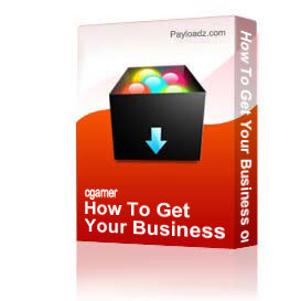 How To Get Your Business on the Frontpage - Download