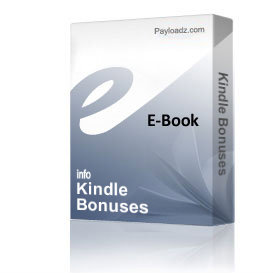 Kindle Bonuses