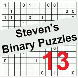 Binary Puzzles 13
