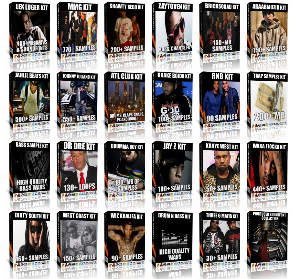 4GB Super Producer Mega Sample Kit - 5000+ Sounds!! Wav SF2 VST