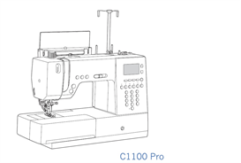 Pfaff C1100 Pro Sewing Machine Owner Manual