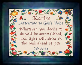 Name Blessings - Karlee