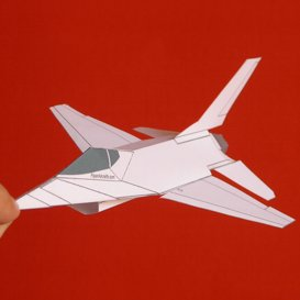 Paper F-16 White