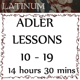 Adler - Latin Practical Grammar - Lessons 10 - 19. Duration 14h30mins
