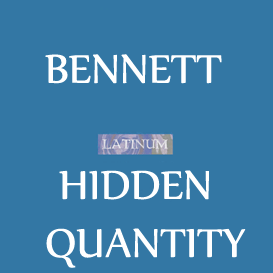 Bennet -  list of words with hidden quantity