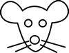 Mouse head - eps